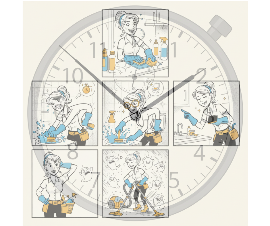 Le vrai prix d&rsquo;une heure de ménage : quand la femme de ménage rend votre intérieur plus que propre