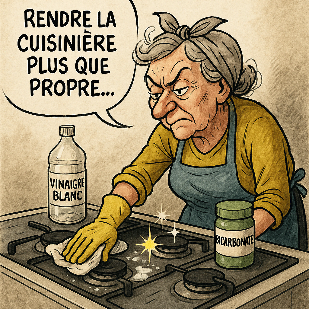 Comment nettoyer une cuisinière plus que propre