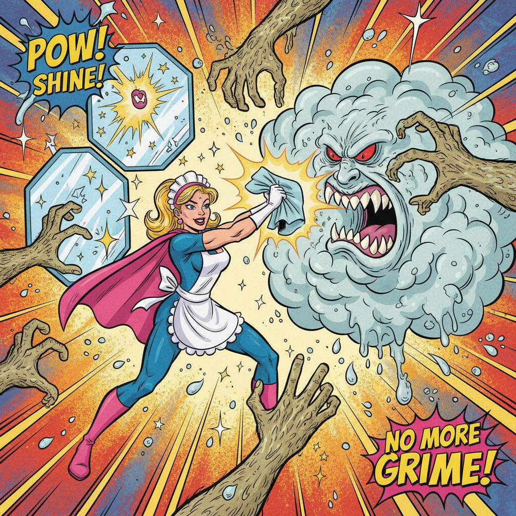 Trucs et astuces d’une experte du ménage : des fenêtres et miroirs plus que propres, sans traces !